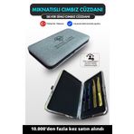 Magic Lash Silver Simli Mıknatıslı Ipek Kirpik Cımbız Cüzdanı Şık Ve Güvenli Saklama Çözümü