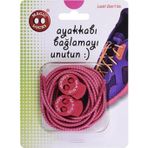 Magic Locks 13A1 - Pembe Akıllı Ayakkabı Bağcığı