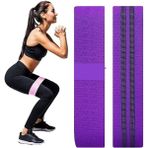 Magic Locks Squat, Pilates,yoga, Fitness,kalça Şekillendirme,direnç Bandı Lastiği - Mor