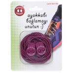 Magic Locks Unisex Bordo Günlük Ayakkabı Bağcığı 10A1