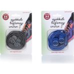 Magic Locks Yuvarlak Akıllı Ayakkabı Bağcık 2'Li Set - Gri - Mavi