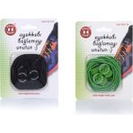 Magic Locks Yuvarlak Akıllı Ayakkabı Bağcık 2'Li Set - Siyah - Yeşil