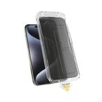 Magic Privacy Ekran Koruyucu iPhone 15 PRO MAX ile Uyumlu Ekran Koruyucu Hayalet Ekran Otomatik Hizalama Aparatlı Görünmez Ekran Gizli Ekran (İphone 15 Pro Max)