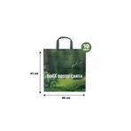 Magic Saver Bag 10 Adet Körüklü Doğa Dostu Yeşil Alışveriş Poşeti 40x41x10cm