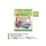 Magic Saver Bag 17'li Çeyiz Vakumlu Poşet Seti 2