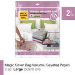 Magic Saver Bag 2'li L Seyahat Poşeti Roll-Up