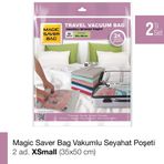 Magic Saver Bag 2'li XS Seyahat Poşeti Roll-Up