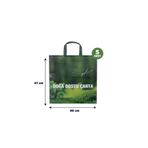 Magic Saver Bag 5 Adet Körüklü Doğa Dostu Yeşil Alışveriş Poşeti 40x41x10cm