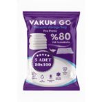 Magic Saver Bag 5 Adet XXL Beden (80x100)Cm Premium Vakumlu Yorgan,Yastık,Giyim,Battaniye Hurcu