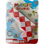 Magic Snake 3D Rubik Zeka Küpü - Ahşap