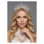 Magic Tiara Renkli Kristal Taç – Gösterişli Prenses Tacı, Farklı Renk Seçenekleri