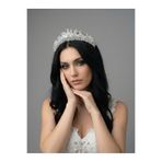 Magic Tiara Taşlı Gelin Tacı – Işıltılı Prenses Model