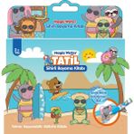 Magic Water Sihirli Boyama Kitabı Tatil Özel Sulu Kalem ile Water Painting