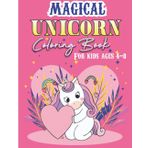 Magical unicorn coloring book