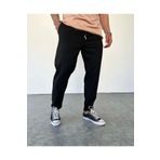 MAGICALFASHION Erkek Siyah Rahat Kesim Jogger Kumaş Pantolon