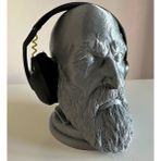 Magicland Kratos Kulaklık Standı, Özel Tasarım Masaüstü Kulaklık Tutacağı/tutucu, cm - God Of War, Gow, 23 cm