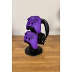 Magicland Xbox Gamepad ve Kulaklık Standı - Ikili Xbox Kol Tutucu ve Kulaklık Standı - Siyah