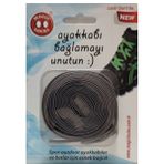 Magiclocks 07B1 ML Unisex Gri Ayakkabı Bağcığı