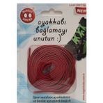 Magiclocks 11B1 ML Unisex Kırmızı Ayakkabı Bağcığı