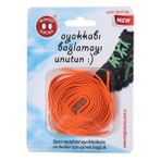 Magiclocks 14B2 ML Unisex Turuncu Ayakkabı Bağcığı