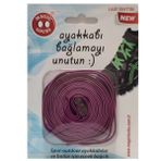 Magiclocks 20B1 ML Unisex Mor Ayakkabı Bağcığı