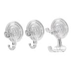 MAGICLULU 3 Adet Lü Güçlü İz Bırakmayan Vakumlu Askı Seti Mutfak ve Diğer Alanlar için Kullanışlı Towel Holder Hızlı Montajlı Duvar Askıları