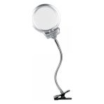 Magicool 2.5X130 mm 5X24 mm LED Aydınlatmalı Büyüteç,masa Üstü Metal Hortum MANDALLIMG15124C - Karışık Çok Renkli - Belirtilmemiş