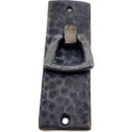 Magicool Antika Tarz Dekoratif Pirinç Dik Dövme Mobilya Kulbu - 90X31 Mm, Oksit - standart