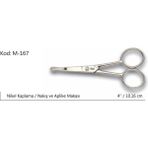 Magicool Europe Aplike ve Nakış Makası Kıvrık Küt Uçlu No:4 10,16 cm