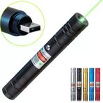 Magicool Fithome 100MW Desen Başlıklı USB Şarjlı Yeşil Lazer Pointer