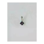 magicool goitedarık1.2.3MGM0024K-PG004411 Mistik Topaz Taşlı Göbek Piercing - Pg0044