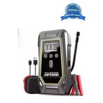 magicool ıtedarık.1uluEM0015K-556tdrk.1 Tank Model Şarjlı 12.000 Mah Taşınabilir Çanta Araç Akü Takviye Cihazı Işıklı Hava Kompresörü
