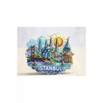 magicool ıtedarık.1uluKH002K-ALK4600tdrk.1 Ahşap İstanbul Temalı Magnet Alk4600