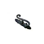 magicool ıtedarık.1uluTK0014K-CNT-ATDPFPKOtdrk.1 Antika Tarz Dekoratif Pirinç Kıvrık Pencere Kolu - 130X33 Mm, Oksit