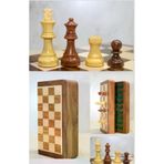 magicool tahtajaleulora1176657436113111 Mıknatıs Taşlı Ahşap Katlanabilir Kutulu Satranç Seti 12.5 Cm
