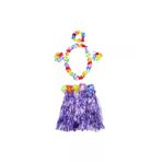 magicool tahtajaleulora12424240766711 Mor Hawaii Seti - Kolye, Etek, Taç Ve Bileklik