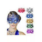 magicool tahtajaleulora12424241643811 Hologramlı Balo Venedik Parti Maskesi 6 Adet