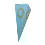magicool tahtajaleulora12424245106411 Beyaz Karton Külah Şeker,lokum,kına Kutusu 25 Li Paket