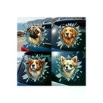magicool tahtajaleulora12424245335711 Fulcar Köpek Tasarımlı Araç Stickerı
