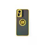 magicool uloraıtedarık.2ARK29631.11 Xiaomi Redmi Note 12S Kılıf Montreal Yüzüklü Silikon Kapak - Sarı