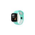magicool uloraıtedarık.2ARK30187.11 Xiaomi Redmi Watch 3 Spor Delikli Kordon (Saat Değildir) - Turkuaz-Beyaz