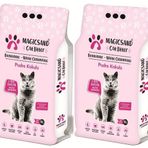 Magicsand 10 lt x 2 Adet Bebek Pudralı Kedi Kumu