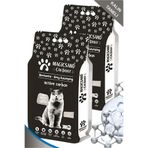 magicsand Aktif Karbon Kalın Taneli 10lt x 2 adet Bentonit Kedi Kumu