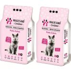 Magicsand Bebe Pudralı Kedi Kumu 10 Lt Kalın Taneli Topaklaşan Koku Önleyici Özellik
