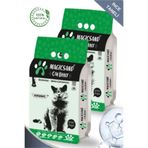 magicsand Kokusuz İnce Taneli 10lt x 2 adet Bentonit Kedi Kumu