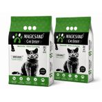 Magicsand kokusuz kalın 10 ltx2 Kedi kumu