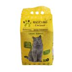 magicsand Limon Kokulu İnce taneli Kedi kumu Bentonit 5 Lt