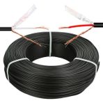 Magicvoice AV808 0.20MM Kesit Bitişik ve Blendajlı Ikili 100 Metre Kalın Walkman Mikrofon Ses Kablosu Od:8.0mm