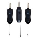 Magicvoice Gitar Tip Kablosuz Enstrüman Mikrofonu Üçlü Set Kablosuz Mikrofon 6.3 mm Jack Girişli 30 Mt. Çekim Mesafe