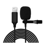 Magicvoice JH-041 Cep Telefonu için Lightning Youtuber Yaka Mikrofonu